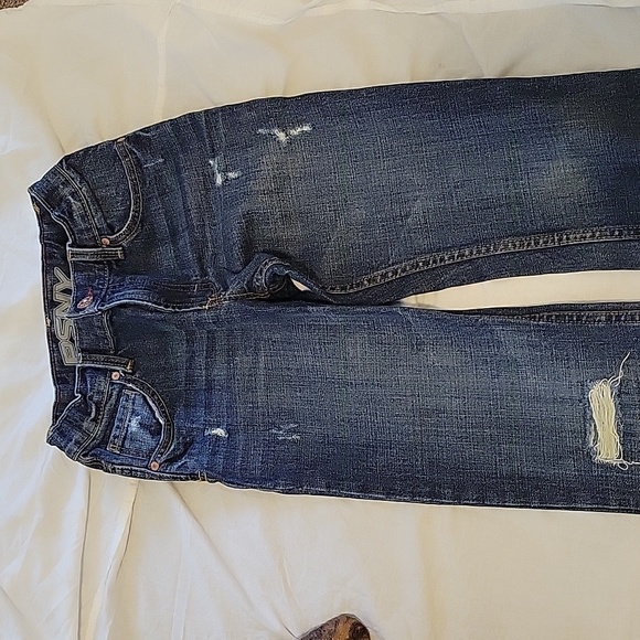 Size 10 Distressed Jeans - Picture 1 of 5